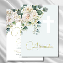 Doop doopsel zacht groen religieus kruis