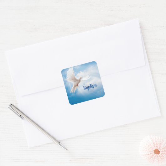 Doop Duif Sticker (Envelop)