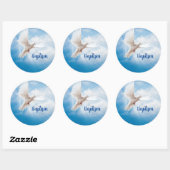 Doop Duif Sticker (Vel)