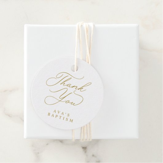 Doop Eerste Communie Goud God Zegen Kruis Bedankjes Labels (In situ)