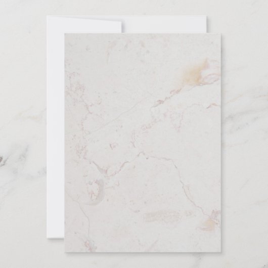 Doop Eerste Verjaardag Koperkruis Calla Lelies Kaart (Achterkant)