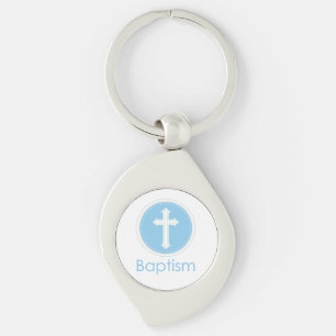 Doop, eigen naam, Blauwe kind van God Sleutelhanger