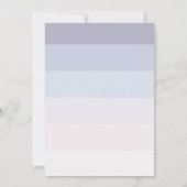 Doop en Eerste Verjaardag Minimalist Kaart (Achterkant)