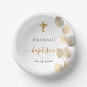 Doop eucalyptus goudwit elegant papieren kommen (Voorkant)