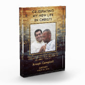 Doop Foto Keepsake Gift Christelijk Modern Man (Links)