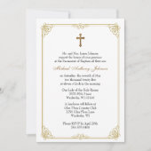 Doop Gezegende Moeder Jezus Roze Blauwe Bloemen Kaart (Voorkant)