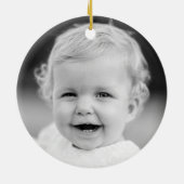 Doop Gouden Kruis Keramisch Ornament (Achterkant)