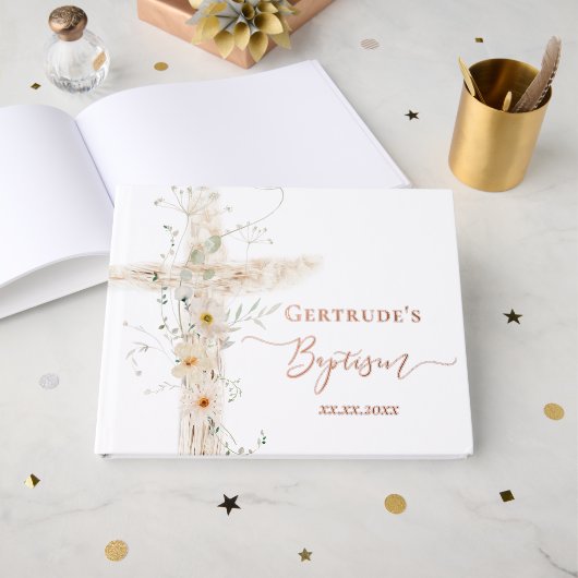 Doop Heilig Kruis Gastenboek (Voorkant open)