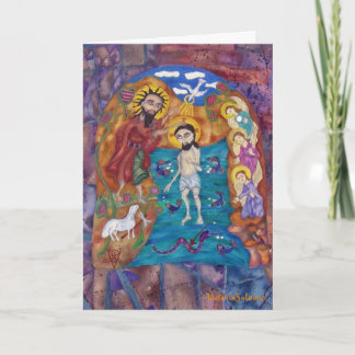 DOOP IN BILBAO --gevouwen vakantie Kaart