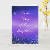 Doop Kaart Natuur (Gele Bloem)