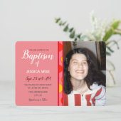 Doop LDS Meisje geometrische Fun Circles Kaart (Staand voorkant)