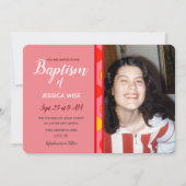 Doop LDS Meisje geometrische Fun Circles Kaart (Voorkant)