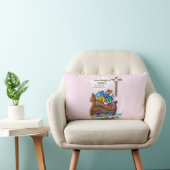 Doop Noah's Ark kleindochter gepersonaliseerd Kussen (Stoel)