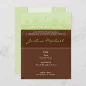 DOOP NODIGEN BRIEFKAART UIT :: Elegant 1P (Voorkant / Achterkant)