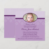 DOOP NODIGT UIT :: Gezegend 2SQ Kaart (Voorkant / Achterkant)