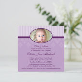 DOOP NODIGT UIT :: Gezegend 2SQ Kaart (Staand voorkant)