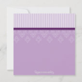 DOOP NODIGT UIT :: Gezegend 2SQ Kaart (Achterkant)