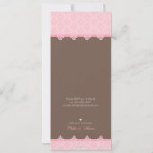 DOOP NODIGT UIT: oh zo mooi 5P Kaart (Achterkant)