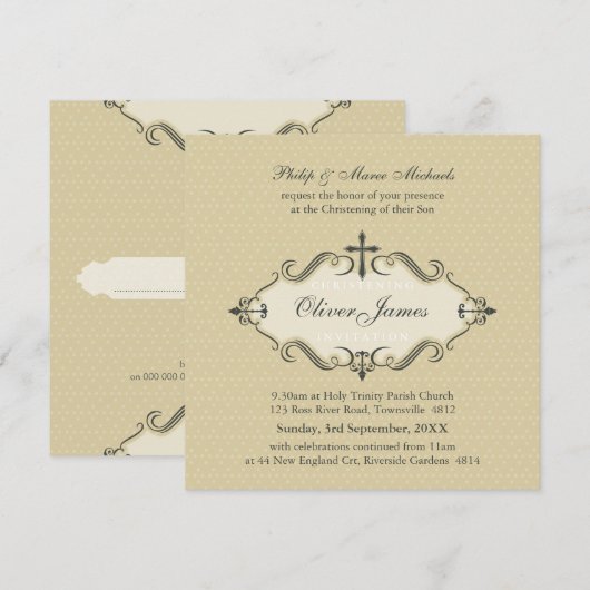 DOOP NODIGT UIT:: viva 4SQ Kaart (Voorkant / Achterkant)