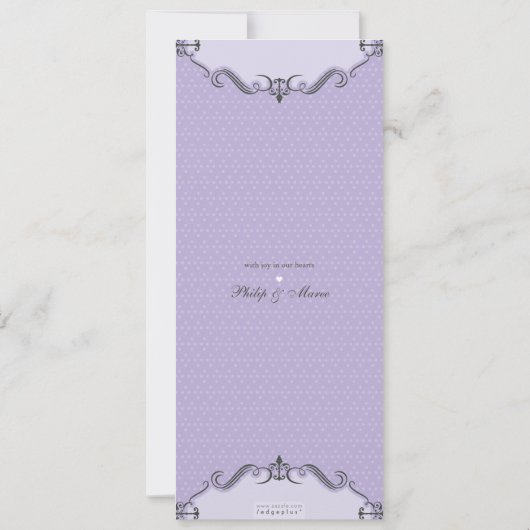 DOOP NODIGT UIT: viva 6P Kaart (Achterkant)