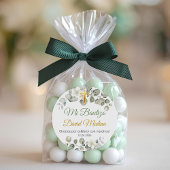 Doop Sticker Spaans Bautismo Schattige groen blad