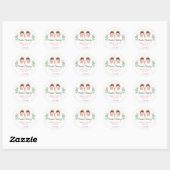 Doop Stickers Twee meisjes Bautizo Spaans Español (Vel)