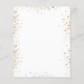 Doop tweeling eucalyptus budget uitnodiging flyer (Achterkant)