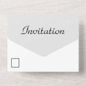 Doop Uitnodiging Alles In Eén Kaart (Achterkant)