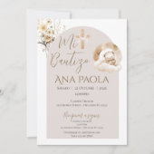 Doop van Boho met een beer in de wolken Kaart (Voorkant)