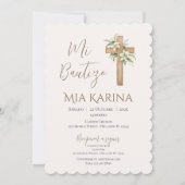 Doop van Boho met een beer in de wolken Kaart (Voorkant)