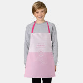 Doop van de Goddochter Roze Kind van God Gepersona Schort (Gedragen)