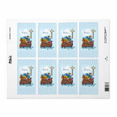 Doop van de Noachsche Ark, Jongen in het Blauw Etiket (Full Sheet)