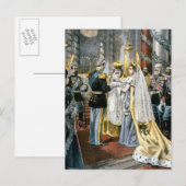 Doop van Groothertogin Tatiana, dochter van Briefkaart (Voorkant / Achterkant)