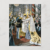 Doop van Groothertogin Tatiana, dochter van Briefkaart (Voorkant)