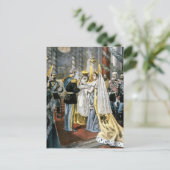 Doop van Groothertogin Tatiana, dochter van Briefkaart (Staand voorkant)