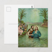 Doop van Jezus Christus Briefkaart (Voorkant / Achterkant)