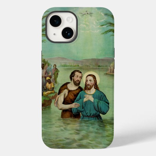 Doop van Jezus Christus Case-Mate iPhone Case (Achterkant)