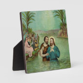 Doop van Jezus Christus Fotoplaat (Voorkant)