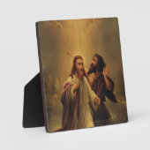 Doop van Jezus Christus Fotoplaat (Voorkant)