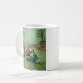 Doop van Jezus Christus Koffiemok (Voorkant links)