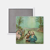 Doop van Jezus Christus Magneet (Voorkant / Achterkant)
