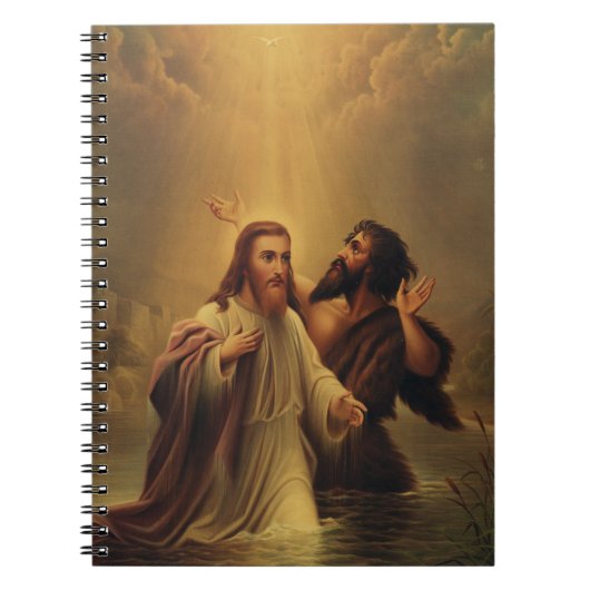 Doop van Jezus Christus Notitieboek (Voorkant)