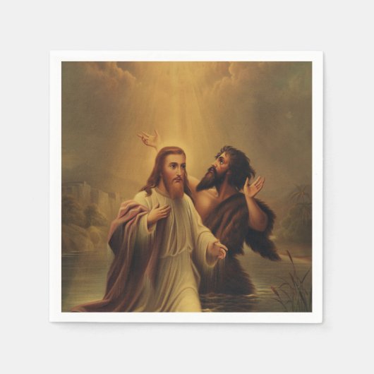 Doop van Jezus Christus Servet (Voorkant)
