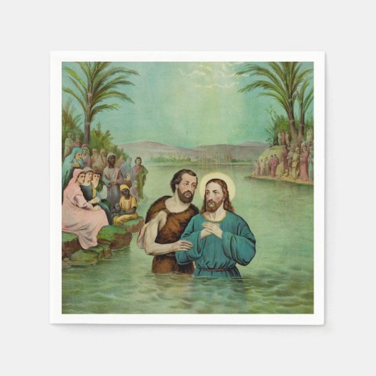 Doop van Jezus Christus Servet (Voorkant)