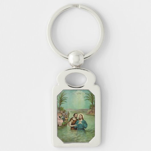 Doop van Jezus Christus Sleutelhanger (Voorkant)