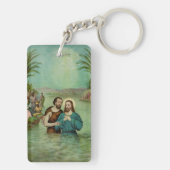 Doop van Jezus Christus Sleutelhanger (achterkant)