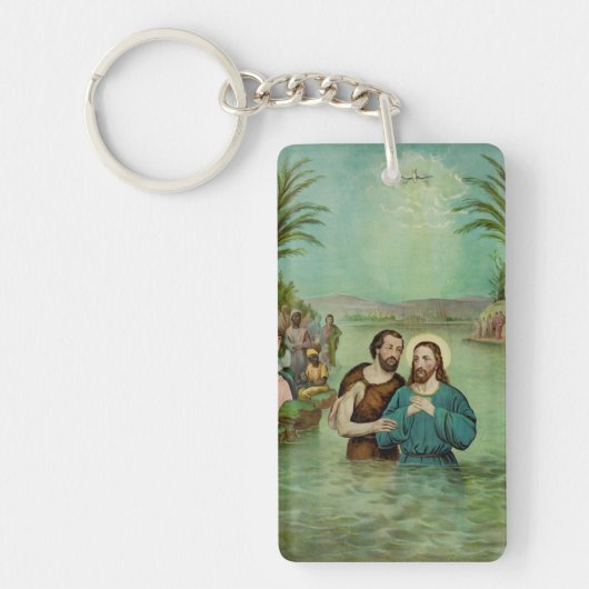 Doop van Jezus Christus Sleutelhanger (Voorkant)