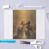Doop van Jezus Christus Tissuepapier (Craft)