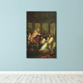 Doop van St. Augustine Canvas Afdruk (Insitu (Houten vloer))