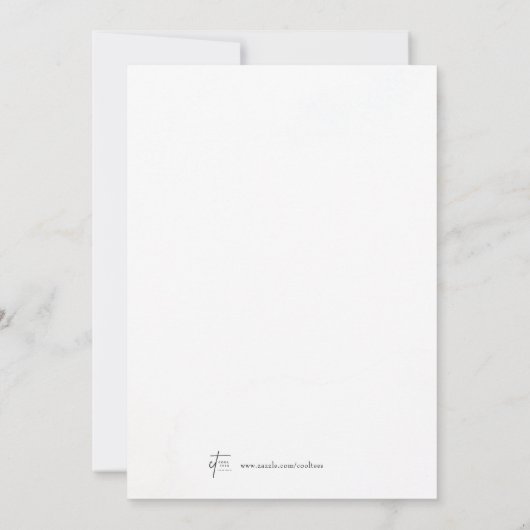 Doop Witte Bloemen Kruis en Bijbel Jongens Kaart (Achterkant)